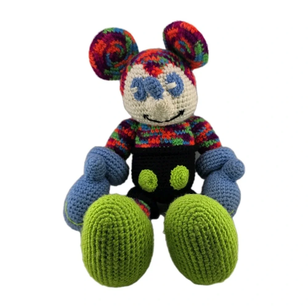 Hand Crocheted Mickey‎ Mouse Multicolor 18